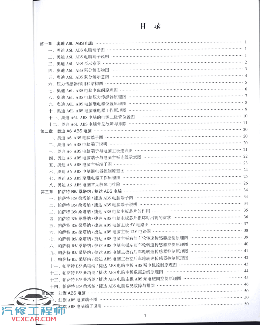 📂汽车电脑 | ECU 汽车自动变速器ABS电脑维修彩色图解（96页145M）