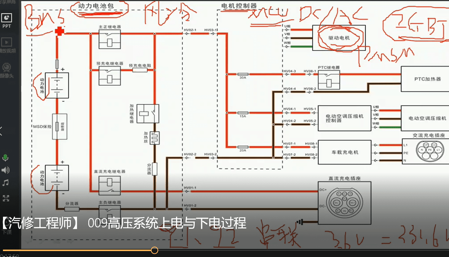 📂新能源 | 培训课程 2018年 新能源汽车技术 收费培训课程动力系统 动力电池 高压系统 特斯拉 比亚迪 宝马 北汽 吉利 (12.6G）