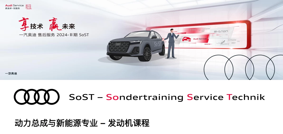 📂奥迪Audi | 原厂SOST 内部技术培训—2024年第2期 售后方案 故障案例 技术通报 新能源故障
