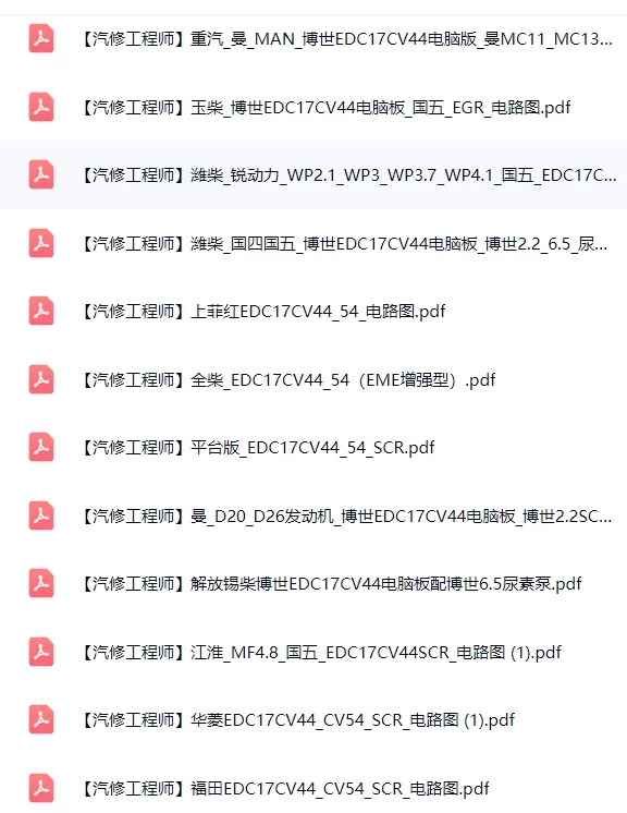 📂柴油车 | 资料 整理8：康明斯发动机维修 国六维修资料（7.4G）